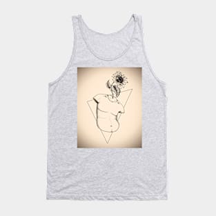 Transgender Man Art Print Design Tank Top